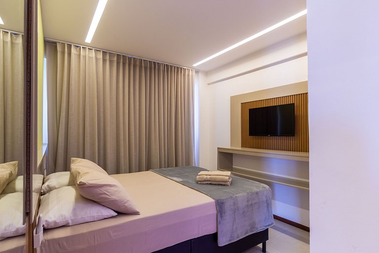 Und 08 - Novo e aconchegante apartamento no centro de Mucugê