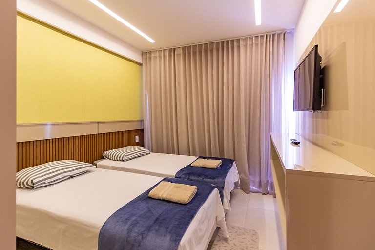 Und 08 - Novo e aconchegante apartamento no centro de Mucugê