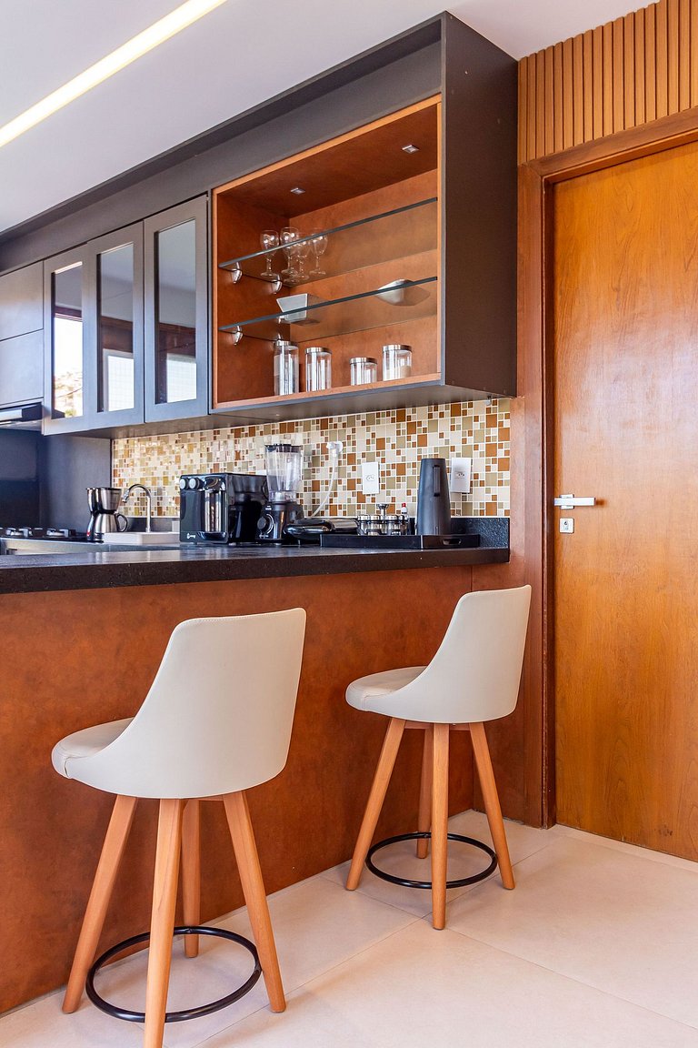 Und 08 - Novo e aconchegante apartamento no centro de Mucugê