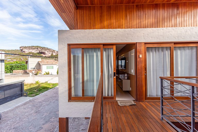 Und 08 - Novo e aconchegante apartamento no centro de Mucugê