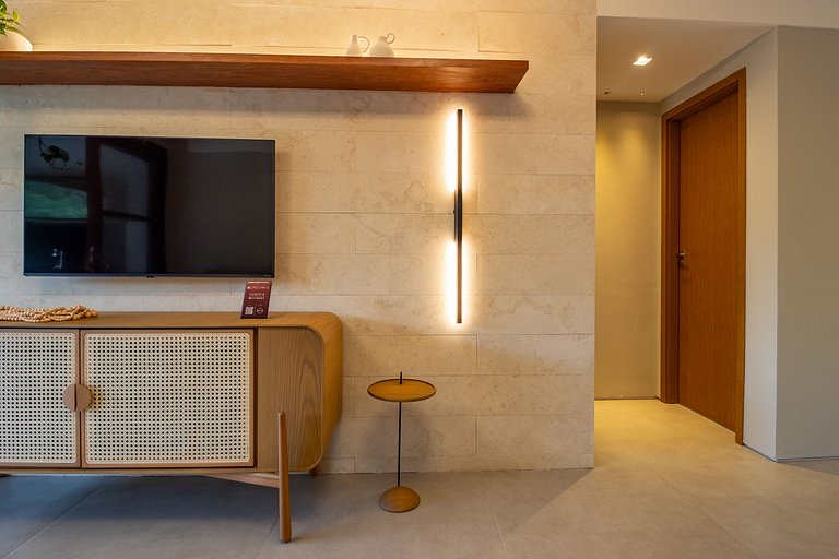 Apartamento Luxuoso com Vista para as Montanhas