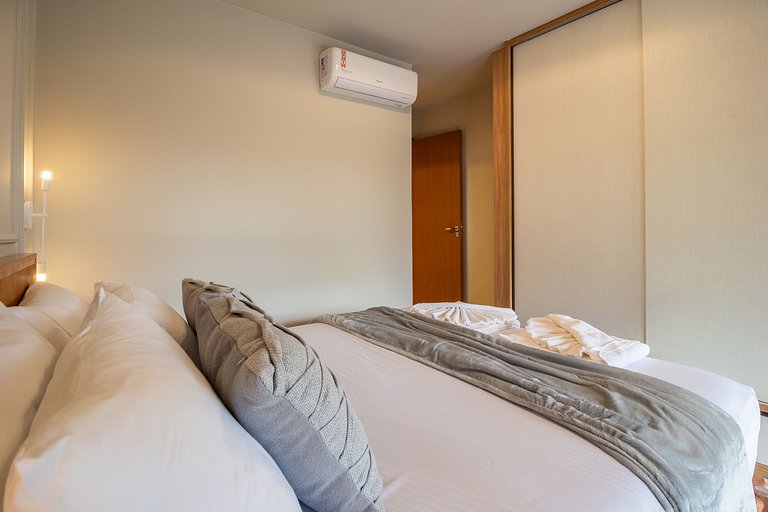 Apartamento Luxuoso com Vista para as Montanhas