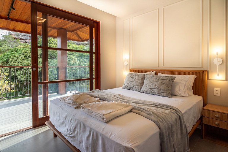 Apartamento Luxuoso com Vista para as Montanhas