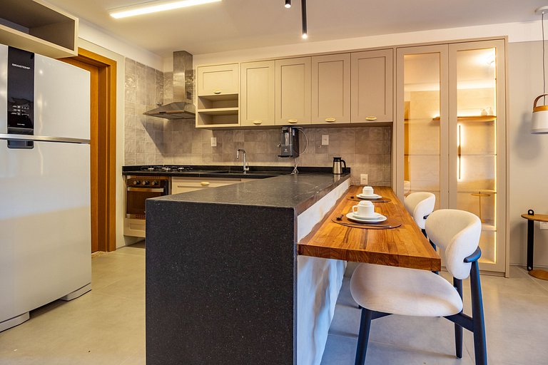 Apartamento Luxuoso com Vista para as Montanhas