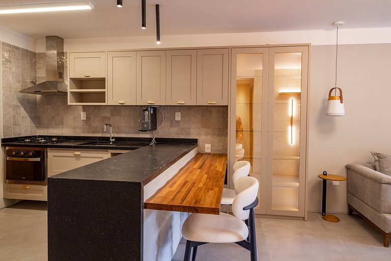 Apartamento Luxuoso com Vista para as Montanhas