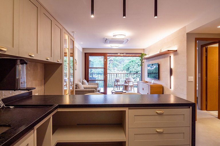 Apartamento Luxuoso com Vista para as Montanhas