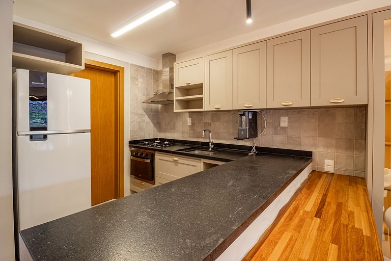 Apartamento Luxuoso com Vista para as Montanhas